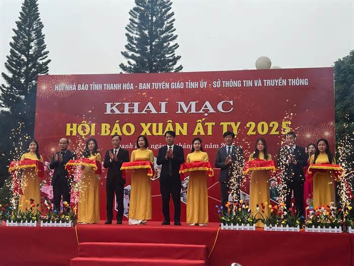 Hội Báo Xuân Ất Tỵ 2025 tại Thanh Hóa: Sự phát triển mạnh mẽ của các cơ quan báo chí