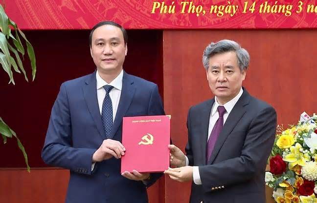 Phó Chủ tịch MTTQ Việt Nam làm Phó Bí thư Tỉnh ủy Phú Thọ