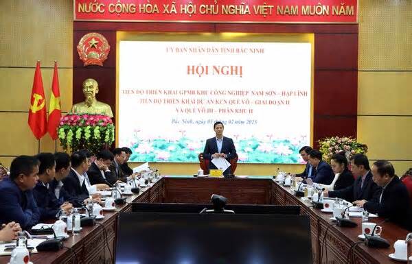 Chủ tịch Bắc Ninh đôn đốc triển khai 3 dự án khu công nghiệp