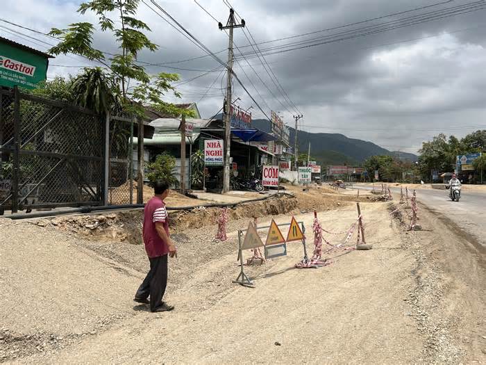 Dự án làm đường khiến nhiều hộ dân ở Bình Định lâm cảnh lao đao