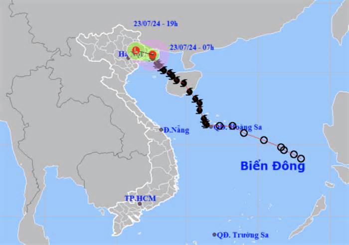 Bão số 2 suy yếu thành áp thấp nhiệt đới, Quảng Ninh - Hải Phòng mưa lớn