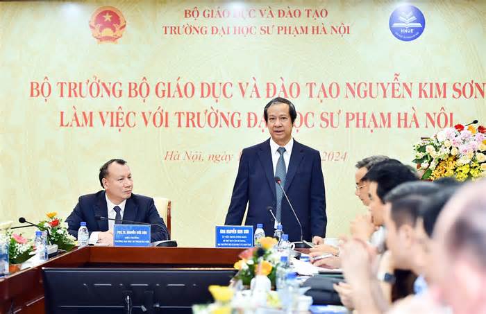 Bộ trưởng Nguyễn Kim Sơn: Cần đổi mới mô hình đào tạo giáo viên
