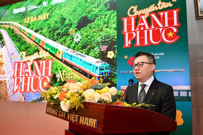 Báo Nhân Dân tổ chức lễ ra mắt chương trình 'Chuyến tàu Hạnh phúc'