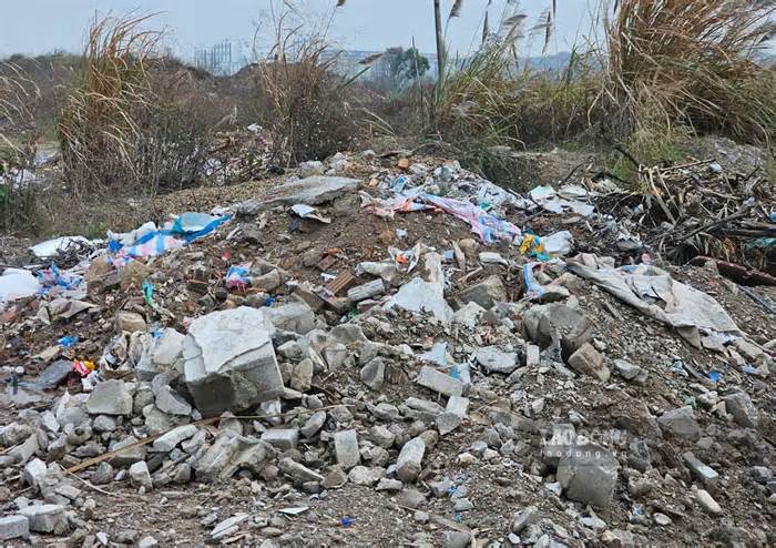 Nan giải nạn đổ trộm rác thải đường vào KCN Cái Lân, tỉnh Quảng Ninh