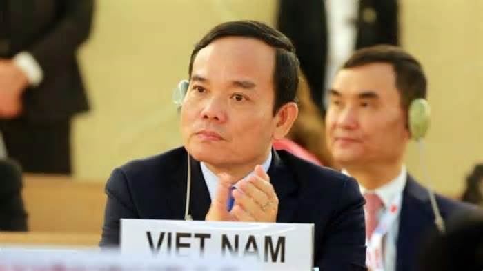 Phó Thủ tướng Trần Lưu Quang phát biểu tại Hội đồng Nhân quyền Liên hợp quốc