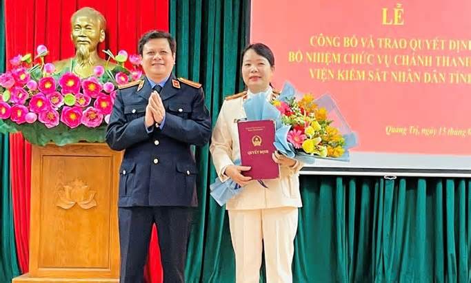Bản tin 8H: Bổ nhiệm Chánh Thanh tra Viện Kiểm sát nhân dân tỉnh Quảng Trị