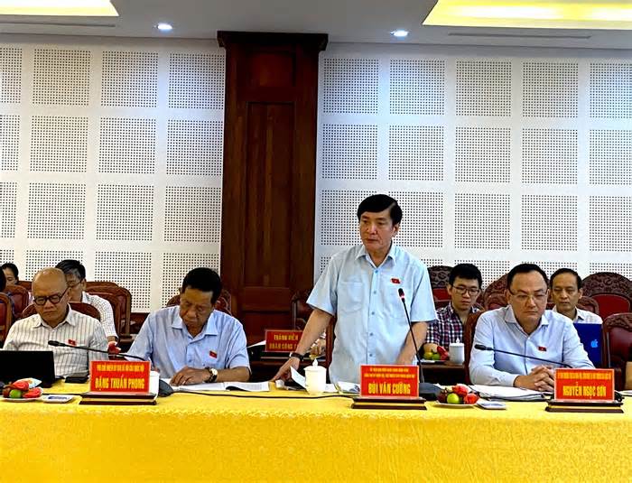 Đoàn giám sát của Ủy ban Thường vụ Quốc hội làm việc với tỉnh Gia Lai