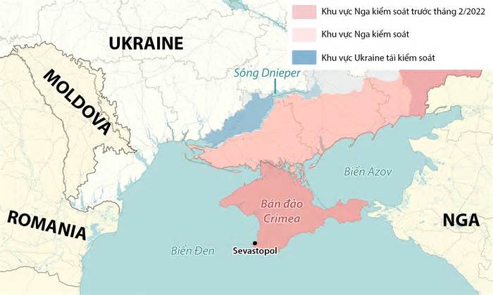 Căn cứ Nga tại Crimea tiếp tục bị tập kích