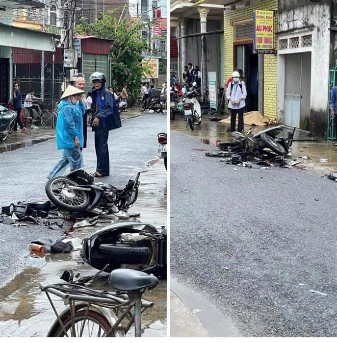 Tai nạn giao thông trên đường đi học về, một học sinh ở Nam Định tử vong