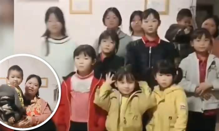 Cặp vợ chồng Trung Quốc có 9 con gái và 1 con trai gây tranh cãi