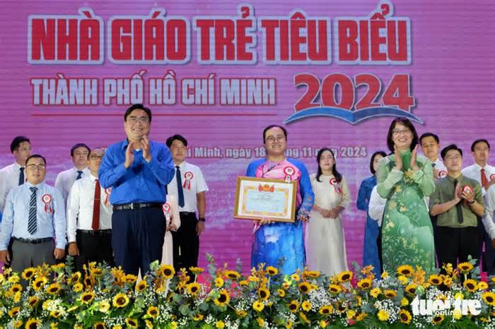 Vinh danh 457 'Nhà giáo trẻ tiêu biểu' TP.HCM 2024