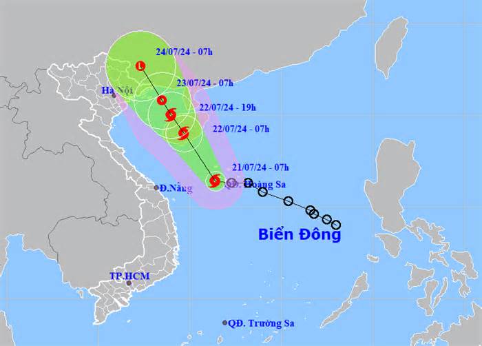 Áp thấp mạnh lên thành bão, diễn biến rất khó lường