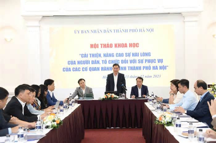 Tăng sự hài lòng của người dân với các cơ quan hành chính TP Hà Nội