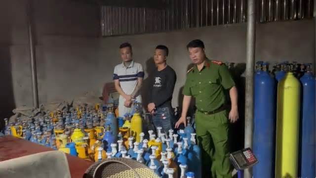 Triệt phá loạt cơ sở kinh doanh bóng cười ở Quảng Ninh