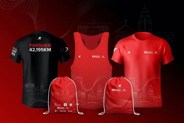 Công bố bộ vật phẩm Giải Marathon Quốc tế Thành phố Hồ Chí Minh Techcombank Mùa thứ 8