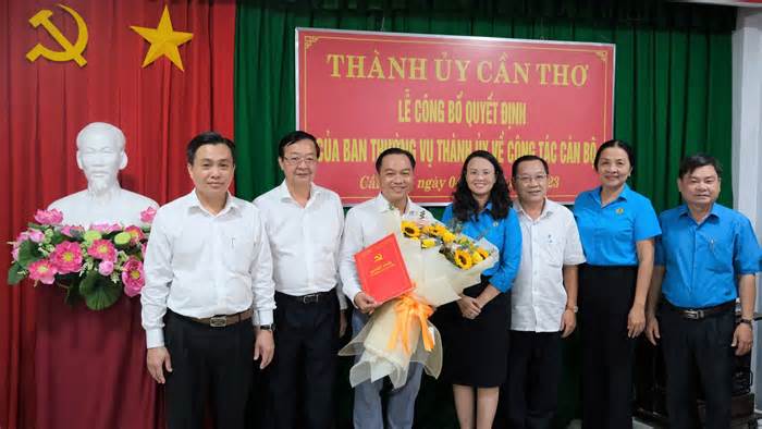 Ông Nguyễn Ngọc Tấn được điều động nhận nhiệm vụ tại LĐLĐ TP Cần Thơ