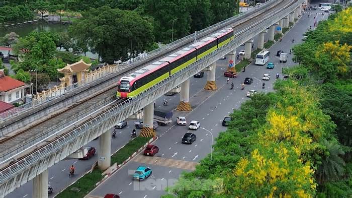 Đến năm 2035, Hà Nội phấn đấu có 410km đường sắt đô thị