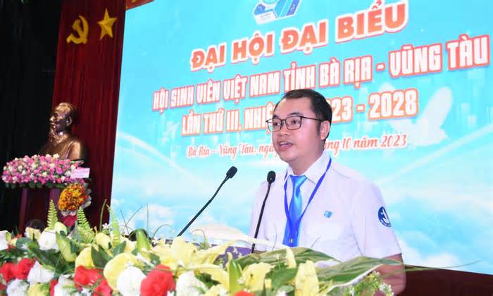 200 đại biểu dự đại hội Hội Sinh viên Việt Nam tỉnh Bà Rịa – Vũng Tàu lần thứ III