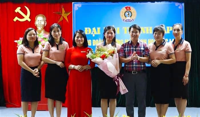 Thêm một Công đoàn Trường Mầm non địa bàn quận Long Biên được thành lập