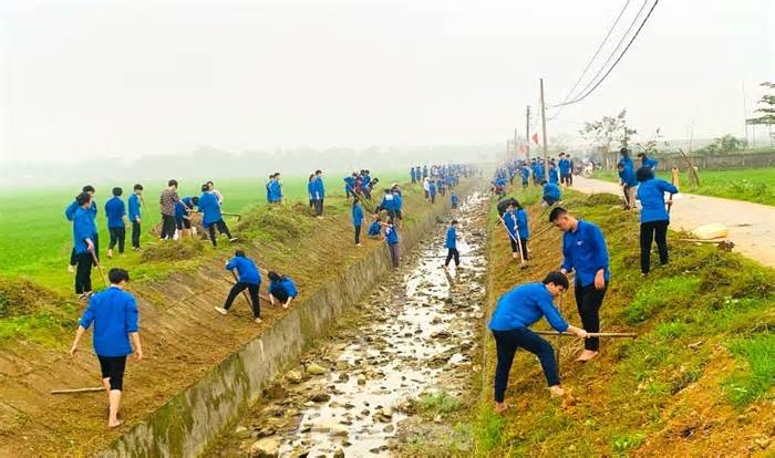 Tuổi trẻ Nghệ An với những con số ấn tượng cao điểm xây dựng nông thôn mới