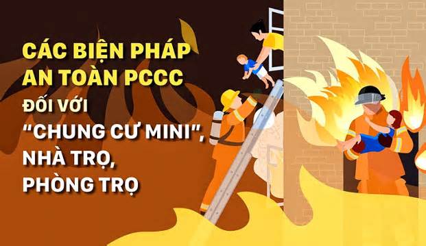 Cháy nhà trọ liên tiếp, Công an khuyến cáo biện pháp phòng cháy chữa cháy