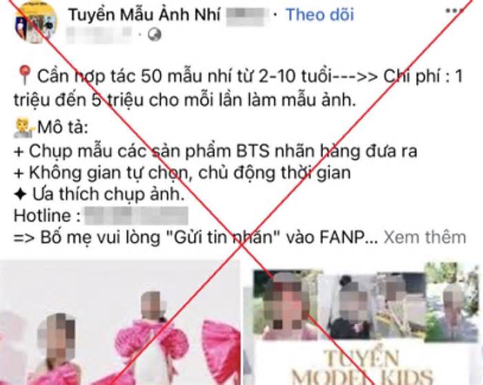 Bản tin 8H: Mẹ mất hơn 300 triệu đồng vì muốn cho con làm mẫu ảnh nhí