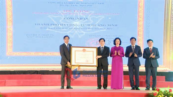 Quảng Ninh có thêm một địa phương hoàn thành chương trình nông thôn mới