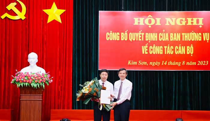 Chánh án TAND tỉnh Ninh Bình nhận nhiệm vụ mới