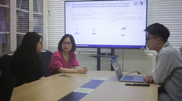 Nhà khoa học Việt phát triển công nghệ sàng lọc trẻ mắc chứng khó đọc