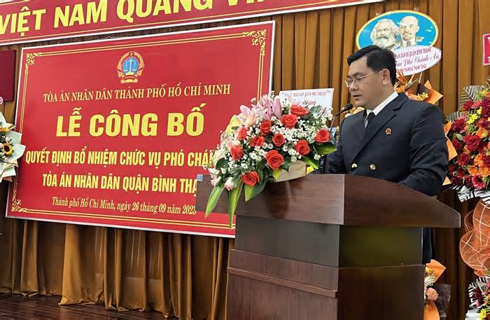 TPHCM: Nhân sự mới TAND quận Bình Thạnh