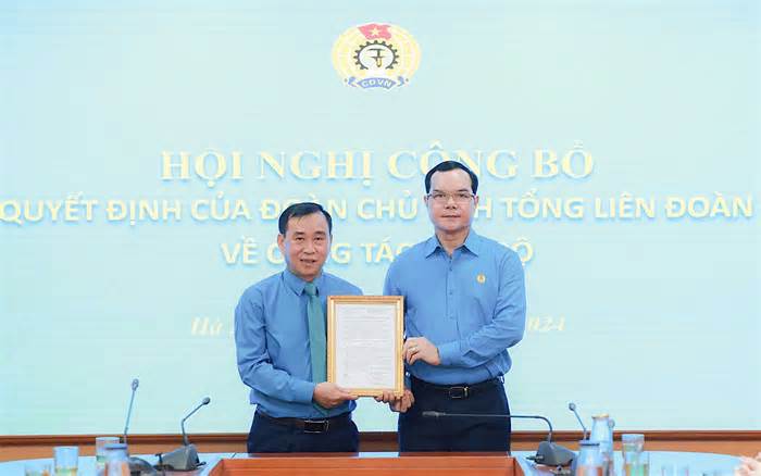 Ông Nguyễn Văn Bắc được bổ nhiệm làm Trưởng ban Tài chính Tổng Liên đoàn Lao động Việt Nam