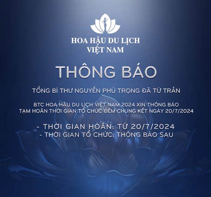 Hoãn chung kết Hoa hậu Du lịch Việt Nam và show thời trang VBFF 8