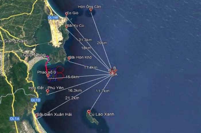 Nhận chìm 3,8 triệu m3 vật chất xuống biển Quy Nhơn