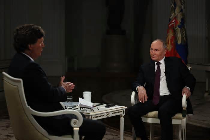 Điện Kremlin tiết lộ mục đích cuộc phỏng vấn ông Putin