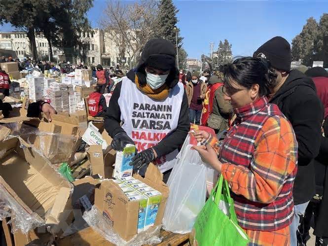 WFP cảnh báo cạn tiền ứng phó động đất ở Syria và Thổ Nhĩ Kỳ