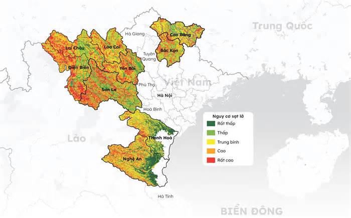 Cảnh báo 'tím' lan rộng các tỉnh phía Bắc sau bão Yagi