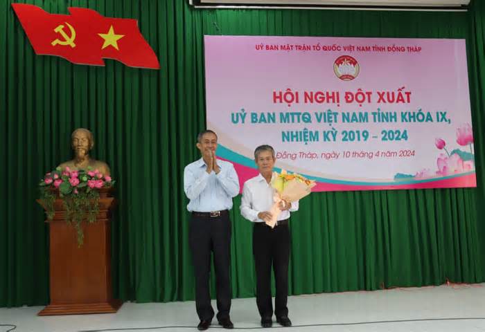 Ủy ban Mặt trận Tổ quốc Việt Nam tỉnh Đồng Tháp có tân Chủ tịch