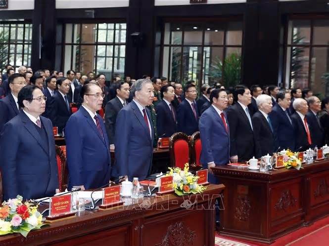 Tổng Bí thư Tô Lâm dự kỷ niệm 60 năm Ngày truyền thống Ngành Nội chính Đảng