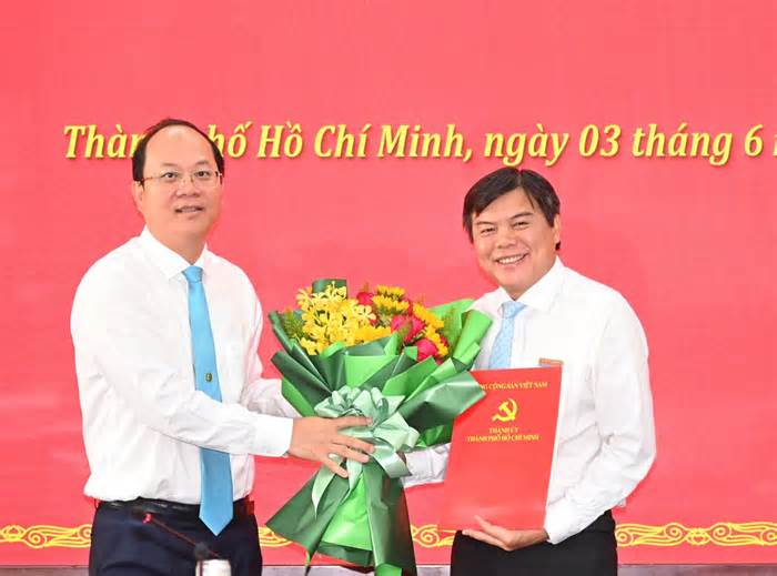 Ông Tăng Hữu Phong làm Phó Trưởng Ban Tuyên giáo Thành ủy TPHCM