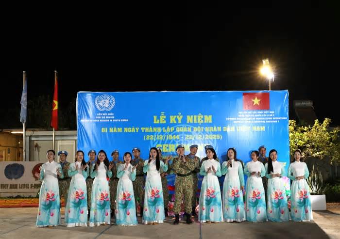 Bệnh viện dã chiến cấp 2 số 7 là hình mẫu tiêu biểu trong toàn phái bộ