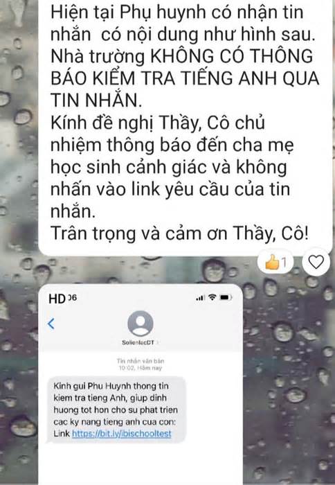 Chiêu lừa mới: Gửi link 'kiểm tra tiếng Anh' cho phụ huynh