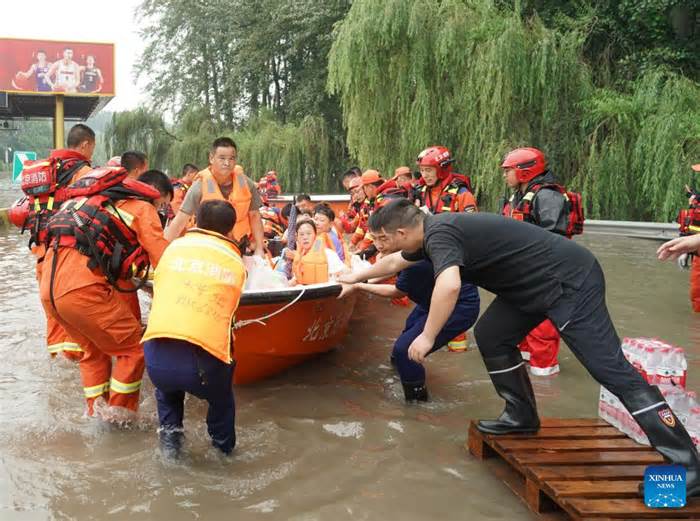 Trung Quốc công bố tổn thất trong đợt mưa lũ lịch sử ở Bắc Kinh