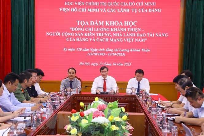 Tọa đàm khoa học về nhà cách mạng tiền bối Lương Khánh Thiện