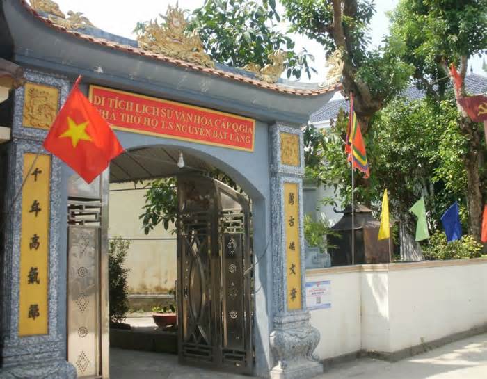Di tích cấp Quốc gia Nguyễn Bật Lãng, nơi lưu giữ nhiều di sản cổ