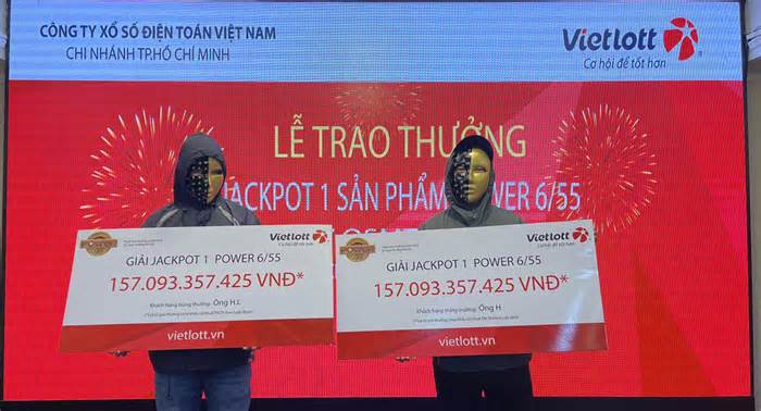 Vietlott trao thưởng hơn 314 tỉ đồng, lớn nhất từ trước đến nay