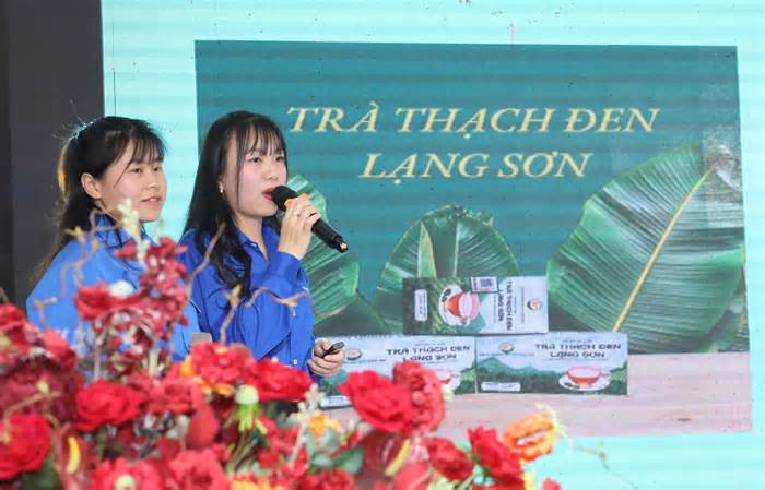 Thạch đen, vịt quay... 'tranh tài' tại cuộc thi thanh niên Lạng Sơn khởi nghiệp