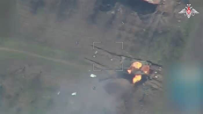 UAV Nga diệt gọn pháo tự hành của Anh ở Ukraina