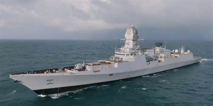 Hải quân Ấn Độ tiếp nhận tàu chiến bản địa hiện đại