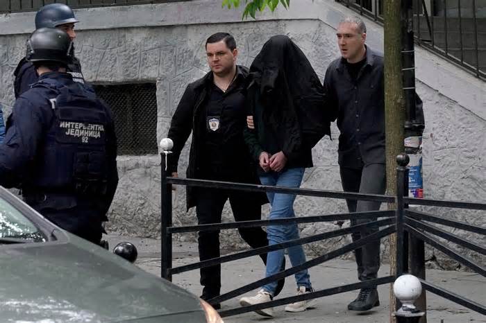 Cảnh sát Serbia bắt giữ nghi phạm trong vụ xả súng khiến 8 người thiệt