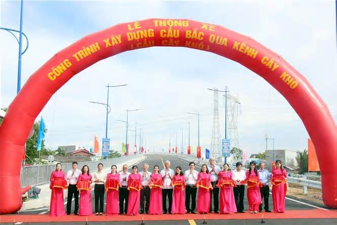 Thông xe cầu nối Nhà Bè và Bình Chánh, rút ngắn quãng đường gần 10 km